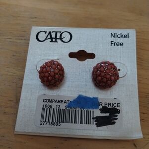 NWT Cato Women's stud earrings